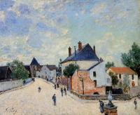 Sisley, Alfred - Porte de Bourgogne from Across the Bridge